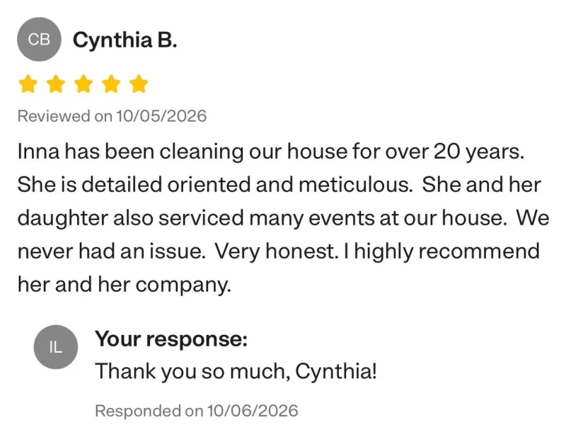 Customer review