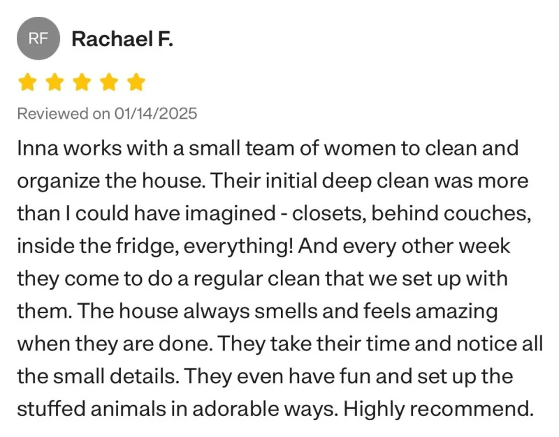Customer review