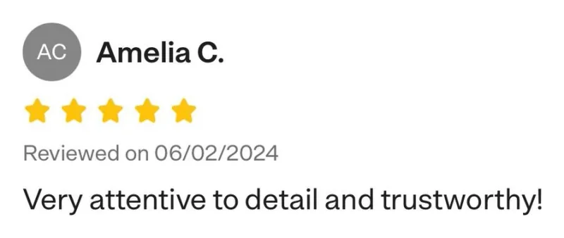 Customer review